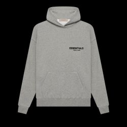 Essentials Dark Oat Hoodie