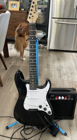 Electric Guitar LUX with Stand