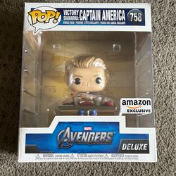 Funko Pop Deluxe: Victory Shawarma Captain America Vinyl Figure #758