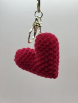 San Valentin Crochet Llaveros