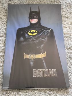 BATMAN 1989  Sealed Original Poster DC Comics