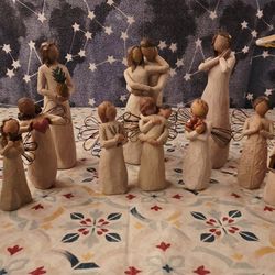 First communion WILLOW TREE HUGE LOT ANGELS / FIGURES