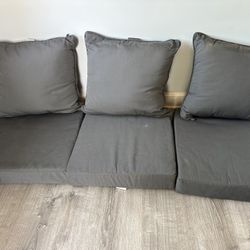 Outdoor Seat And Back Cushions (3 Sets) 