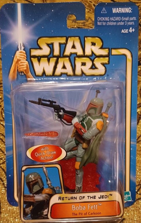 Boba Fett Action Figure Star Wars Return Of The Jedi