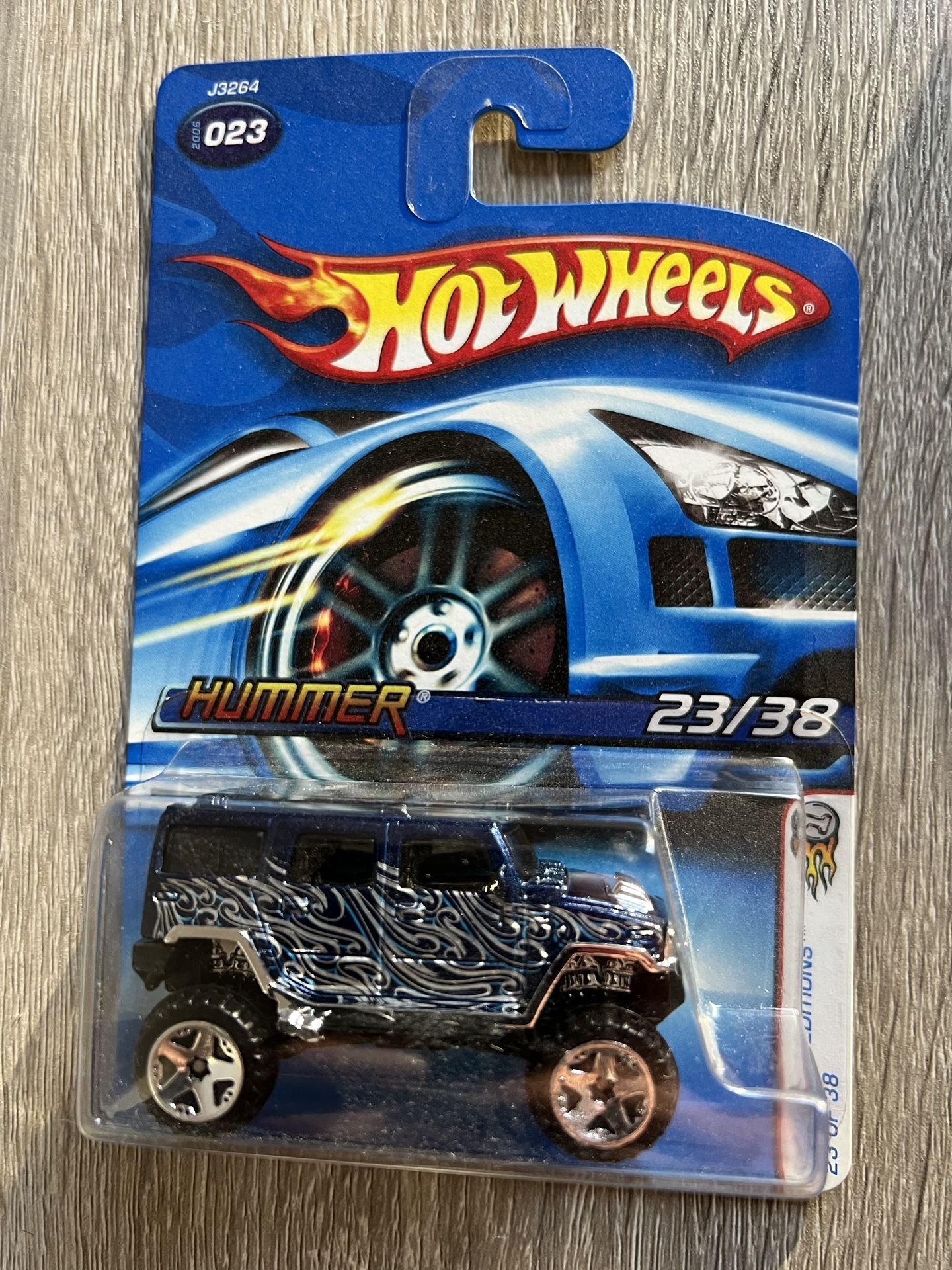 New Mattel 2006 Hot Wheels Blue Hummer First Editions 23/38