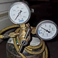 REHVAC Nitrogen Tank w/Regulator