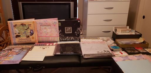 Scrap booking sale Saturday and Sunday from
