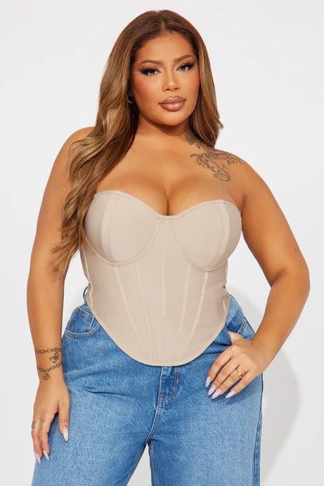 Bandage Corset Top  FASHION NOVA  New