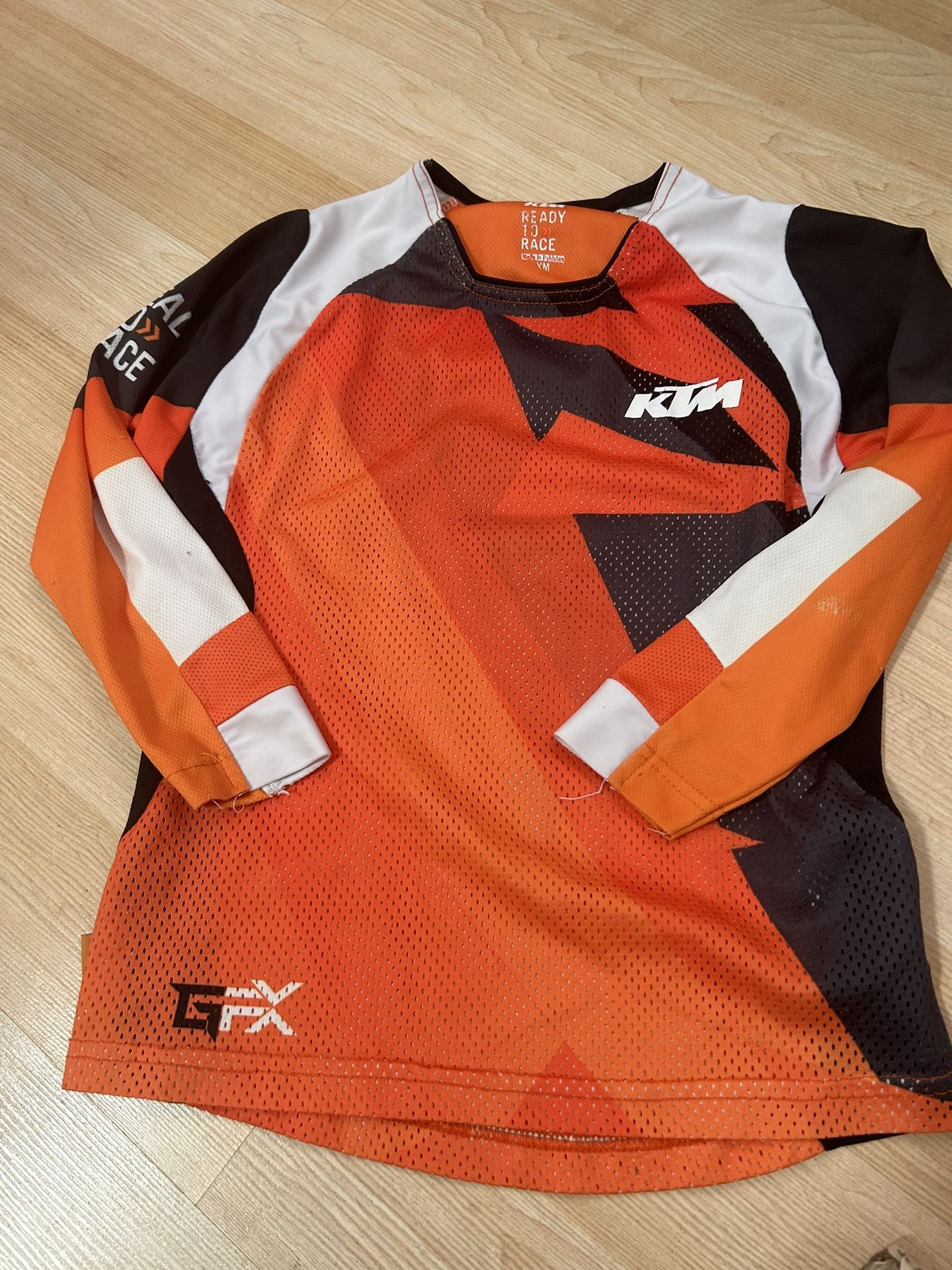 Boys KTM Dirt bike Shirt Youth M