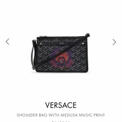 VERSACE MENS SIDE BAG