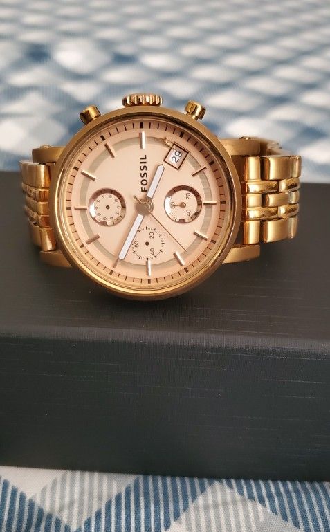 Fossil Rose Gold
