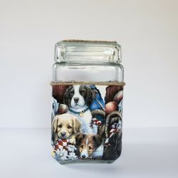 Dog Treat Canister