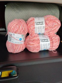 Loops And Threads Skinny Chenille Yarn 🧶