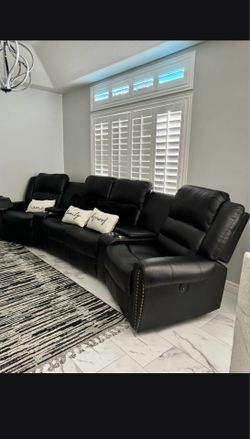 Chargable Reclinable Sofa