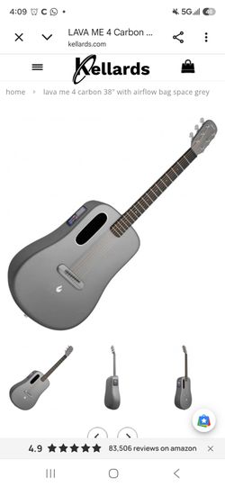 Lava Me Guiter: Grey