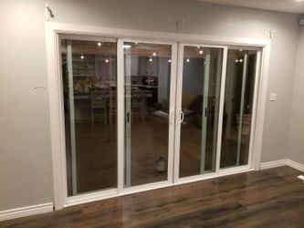 117 “ x 80” sliding patio door