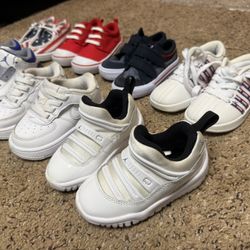 Toddler shoes / sneakers size 6c/ 6 / red pair size 5 / Boy Or Girl 