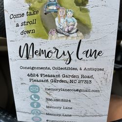 Y’all Come On Down To Check Them Out Memory Lane 4824 Pleasant Garden Rd Thank Y’all 