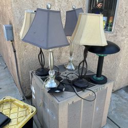 Lamps $5 Each Or Take All For $20
