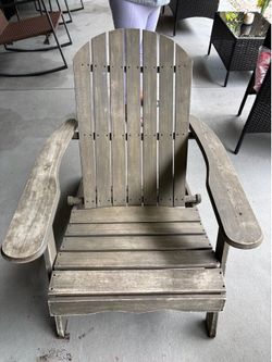 Wood foldable chair