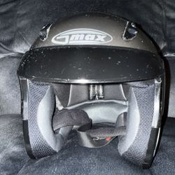 G Max FMVSS218 Dot Motorcycle Helmet Size Men’s Adult Medium Used Pre Owned Gray