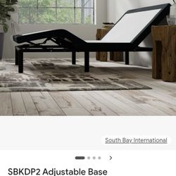 Adjustable Bed frame & Pillow Top Mattress (Quality)