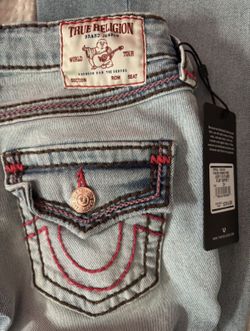 True Religion Jeans Size 24 Pink Design