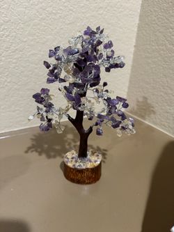 Crystle rock tree