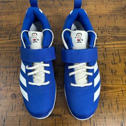 Adidas Powerlift 4 Collegiate Royal Squat Shoes Size 12.5 mens