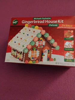 Gingerbread House kit pre baked