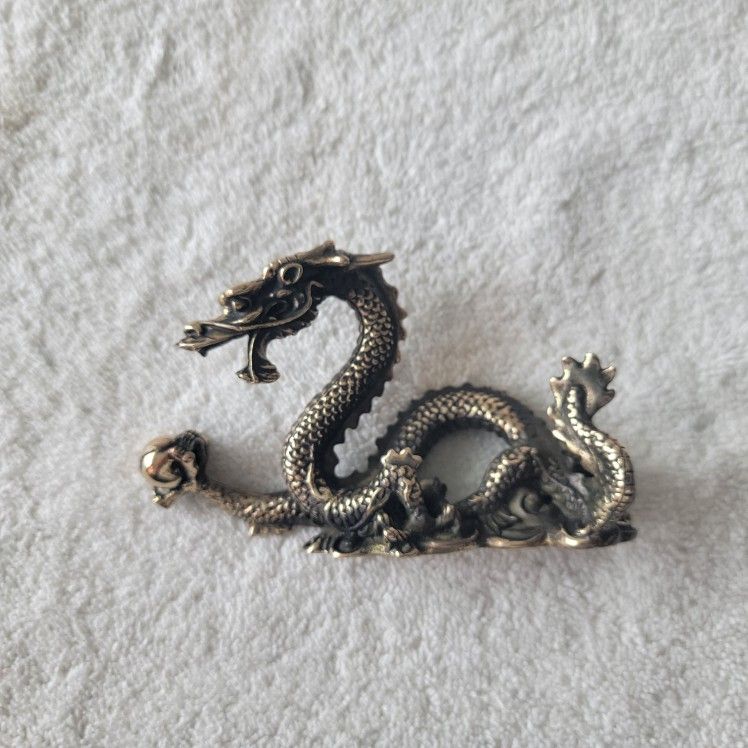 Chinese Dragon - Solid Brass