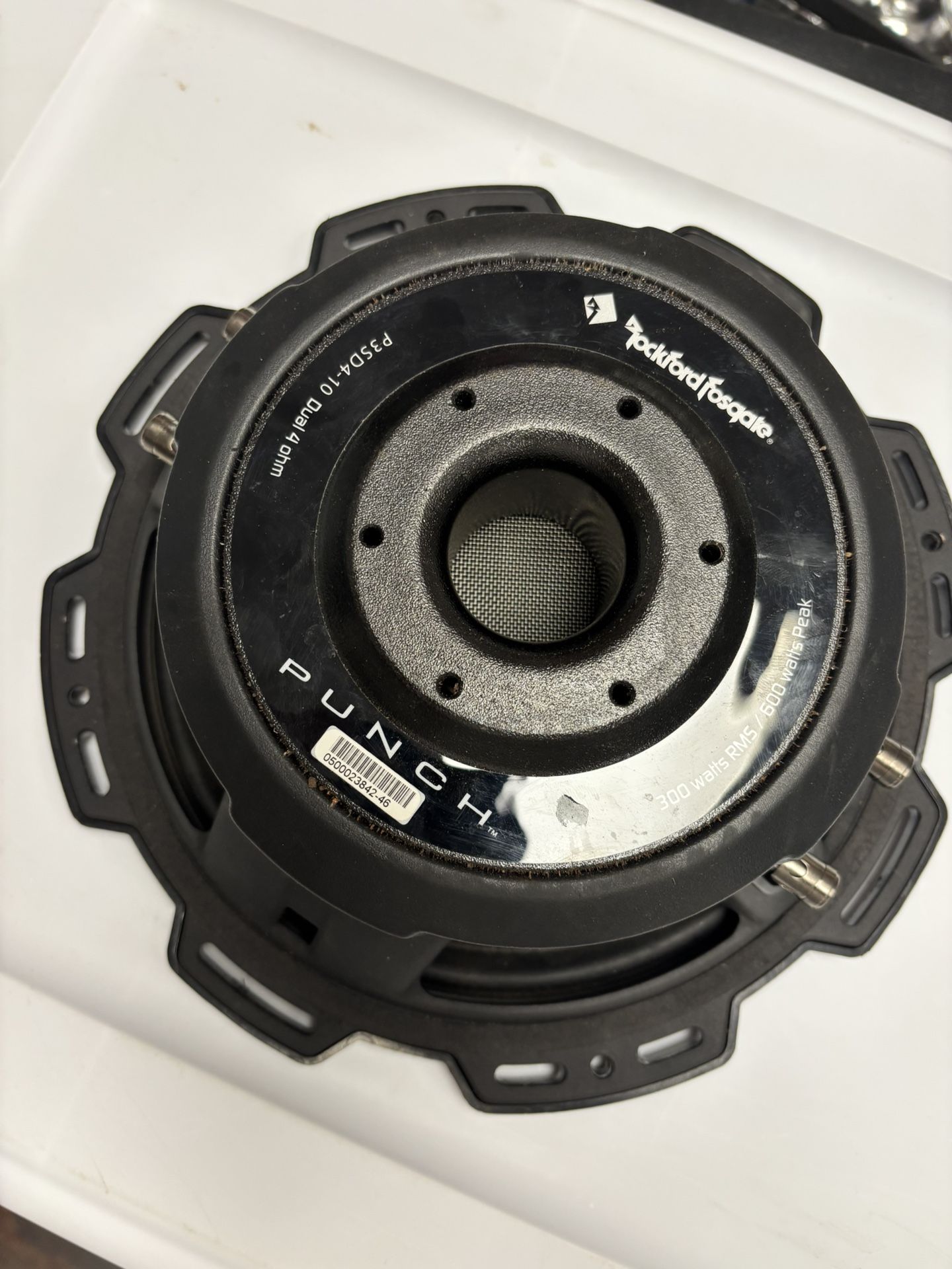 Rockford Fosgate P3SD4-10 Dual 4 Ohm 300 Watts RMS