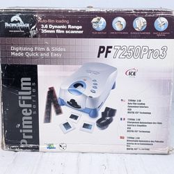 Pacific Image PrimeFilm PF 7250 Pro3 Film Photo Scanner New