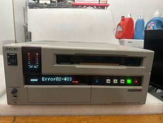 Sony UVW-1800 Betacam SP Professional Video Cassette Recorder Betamax FOR REPAIR