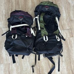 Osprey Men And Women Backpacking Backpacks