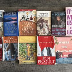 Books Made into Movies (Lot of 12 Books)