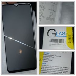 Samsung A14 Blacked Out Glass Screen Protector 