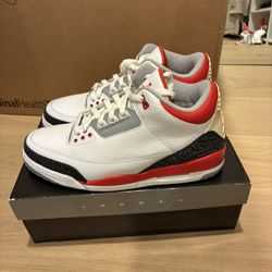 Nike Jordan Fire Red iii 3 Size 11 Ds 