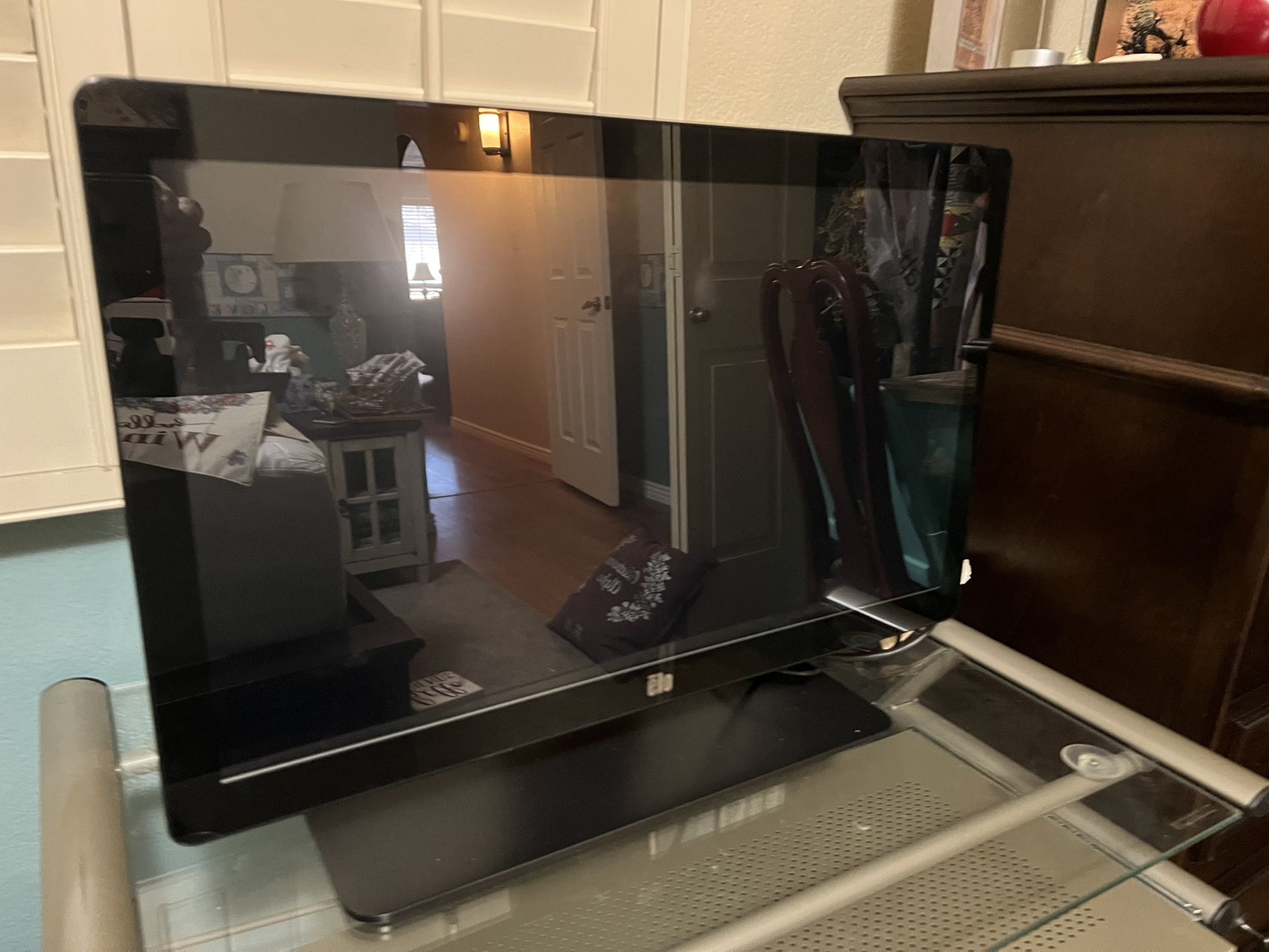 Elo 2201L Touchscreen/metal roller desk