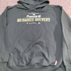 Majestic Milwaukee Brewers Hoodie 