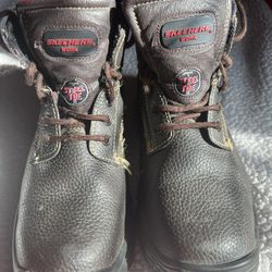 Sketchers, steel toe working boots