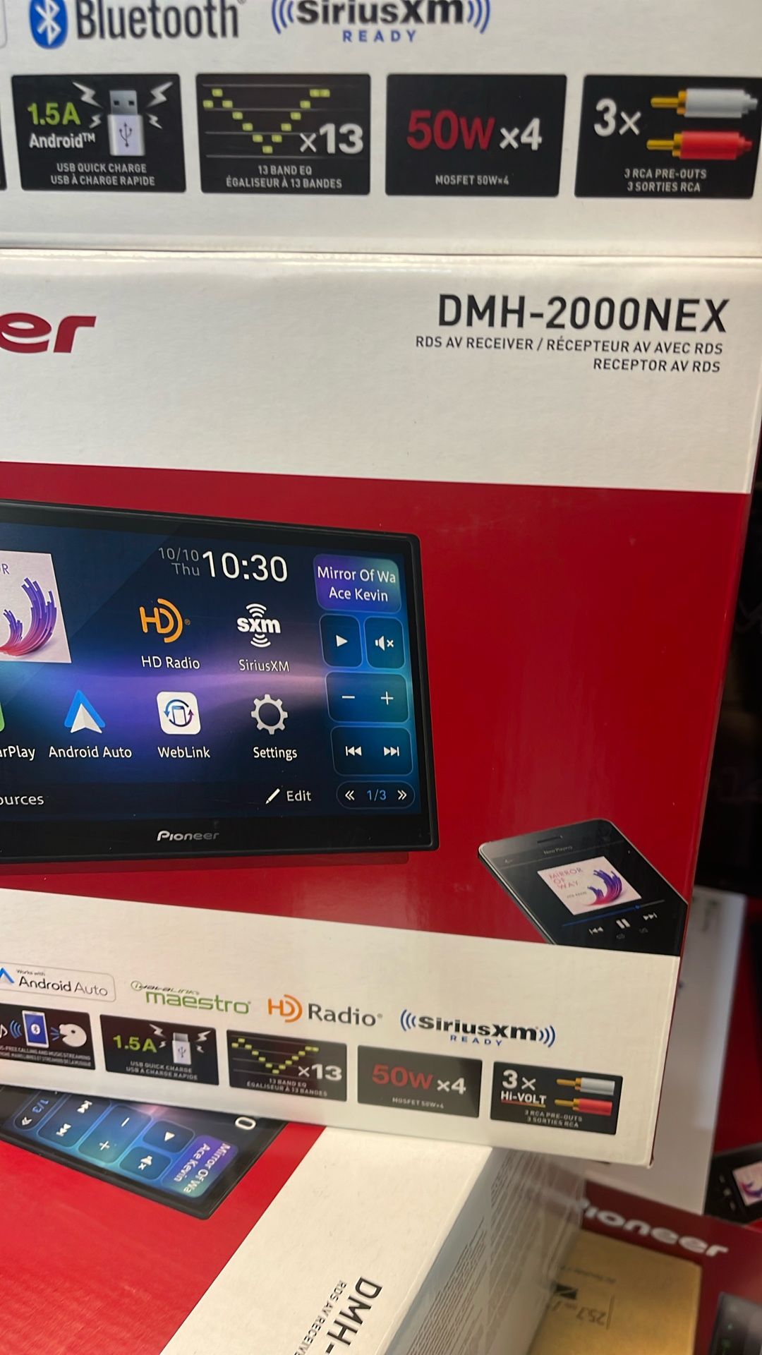 Pioneer Stereo DMH -NEX /2000 Nex Apple Car Paly Android