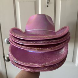 Pink Light up Cowgirl Hat