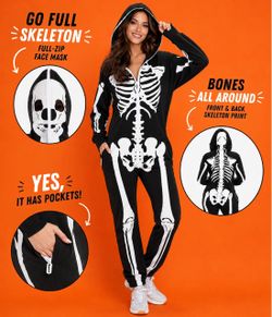 Women’s Skeleton Costume