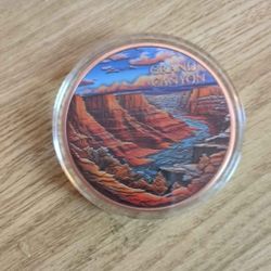 Grand Canyon Natural Wonders 5oz Solid Copper Round – Heavy Collectible