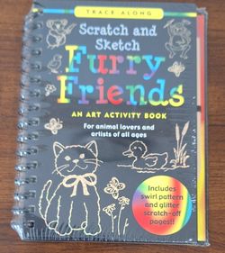 New Scratch & Sketch art activity book