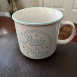 Twinkle Twinkle Little Star Coffee Cup  Mug burton & Burton Blue Cup