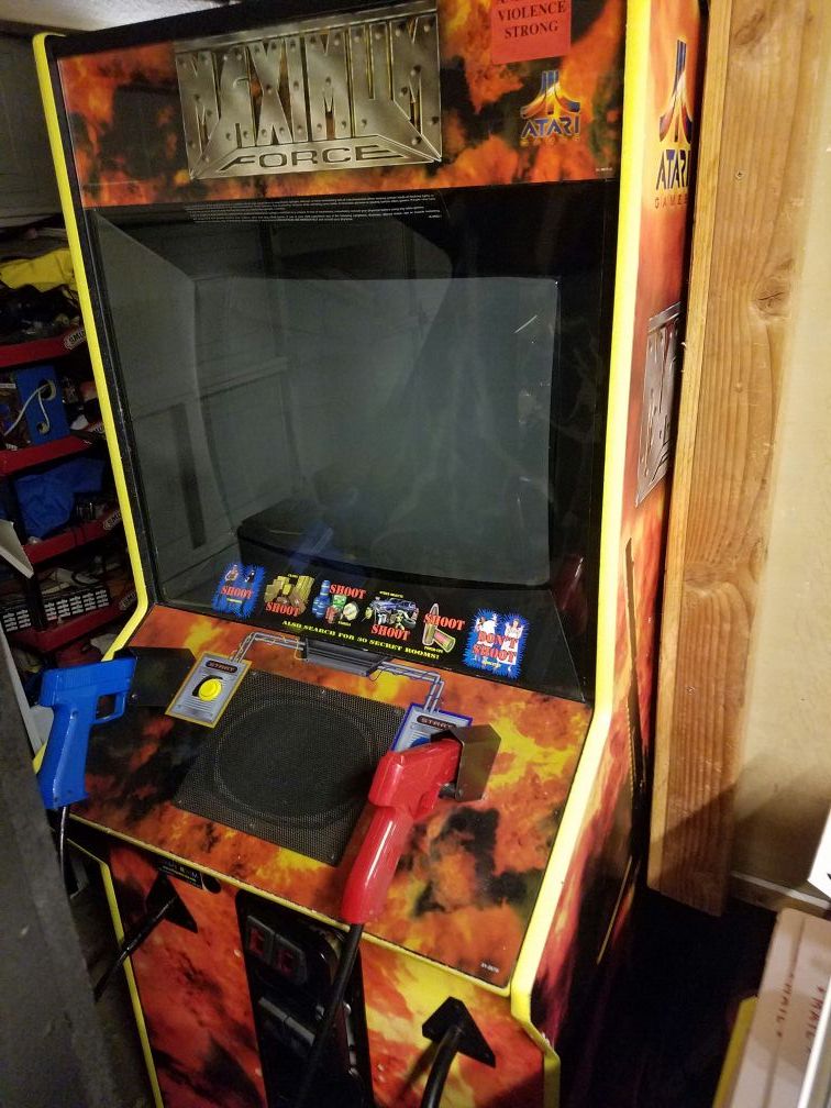 Maximum Force/ Area 51 Arcade multi-game