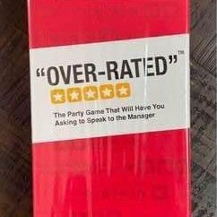NEW and SEALED Overrated Over Rated Game just $7 xox