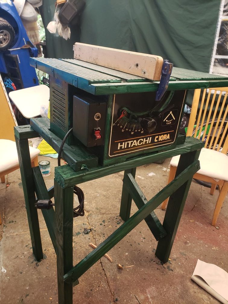 HITACHI C10RA TABLE SAW WORK PERFECT for Sale in Los Angeles, CA OfferUp